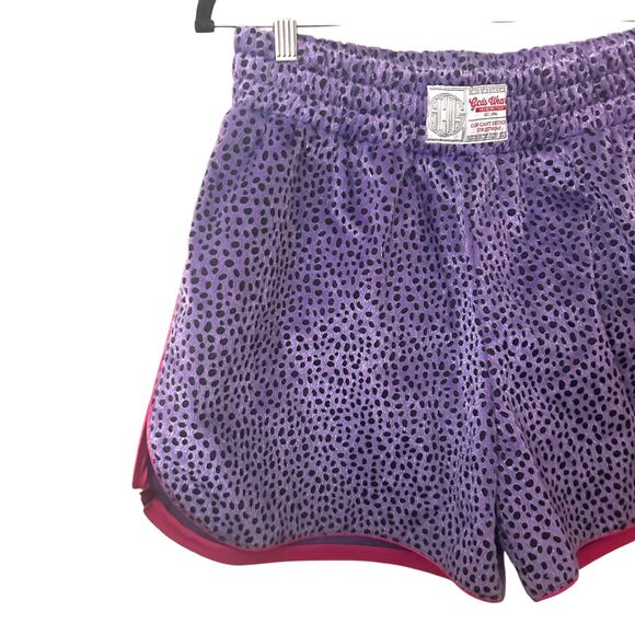 GCDS Animal Print Boxing Shorts Purple‎ NWT Sz XL - Picture 4 of 6